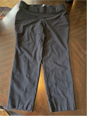 Women's Plus Size TORRID Black Ankle & Cropped Stretch Dress Ponte Pants 3X